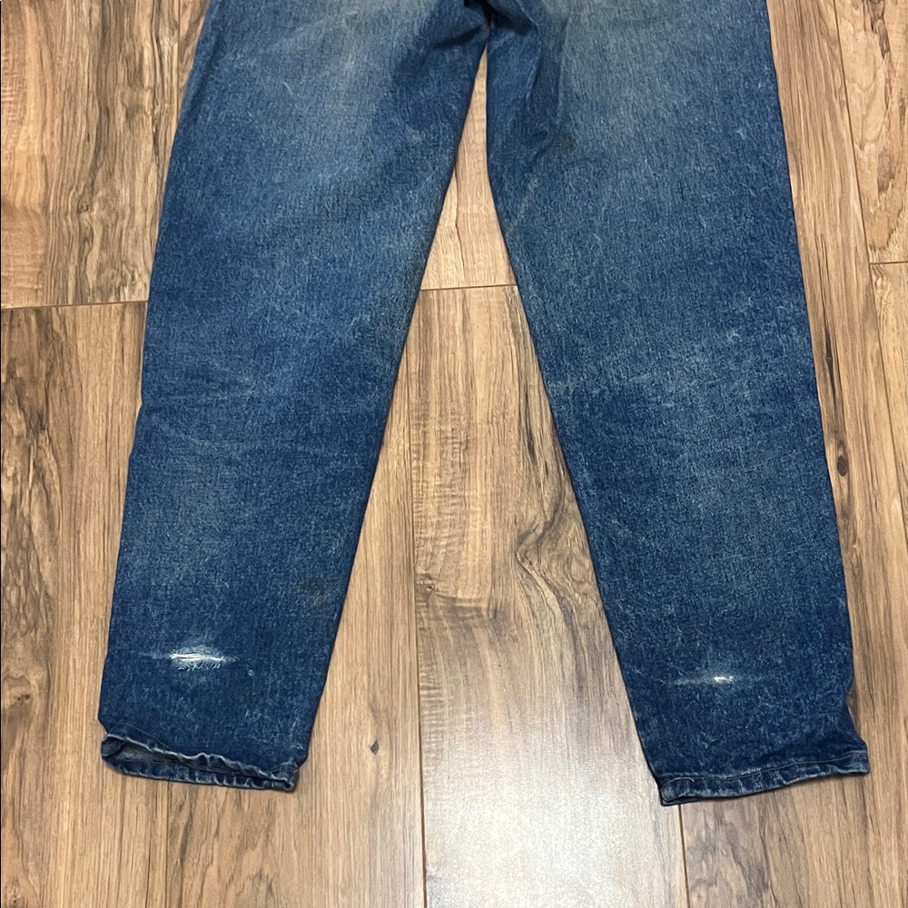Vintage Blue Jeans Calvin Klein Sport High Waist Sz 8 Made in USA - Picture 7 of 9